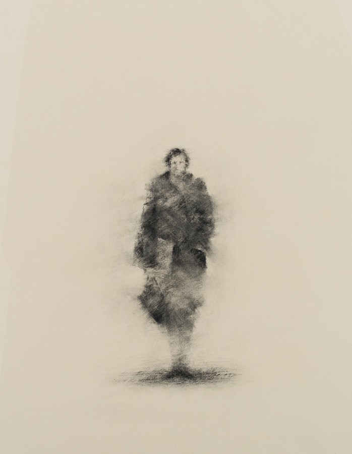 Kvinne med mappe (2016) — Gunnar Aune