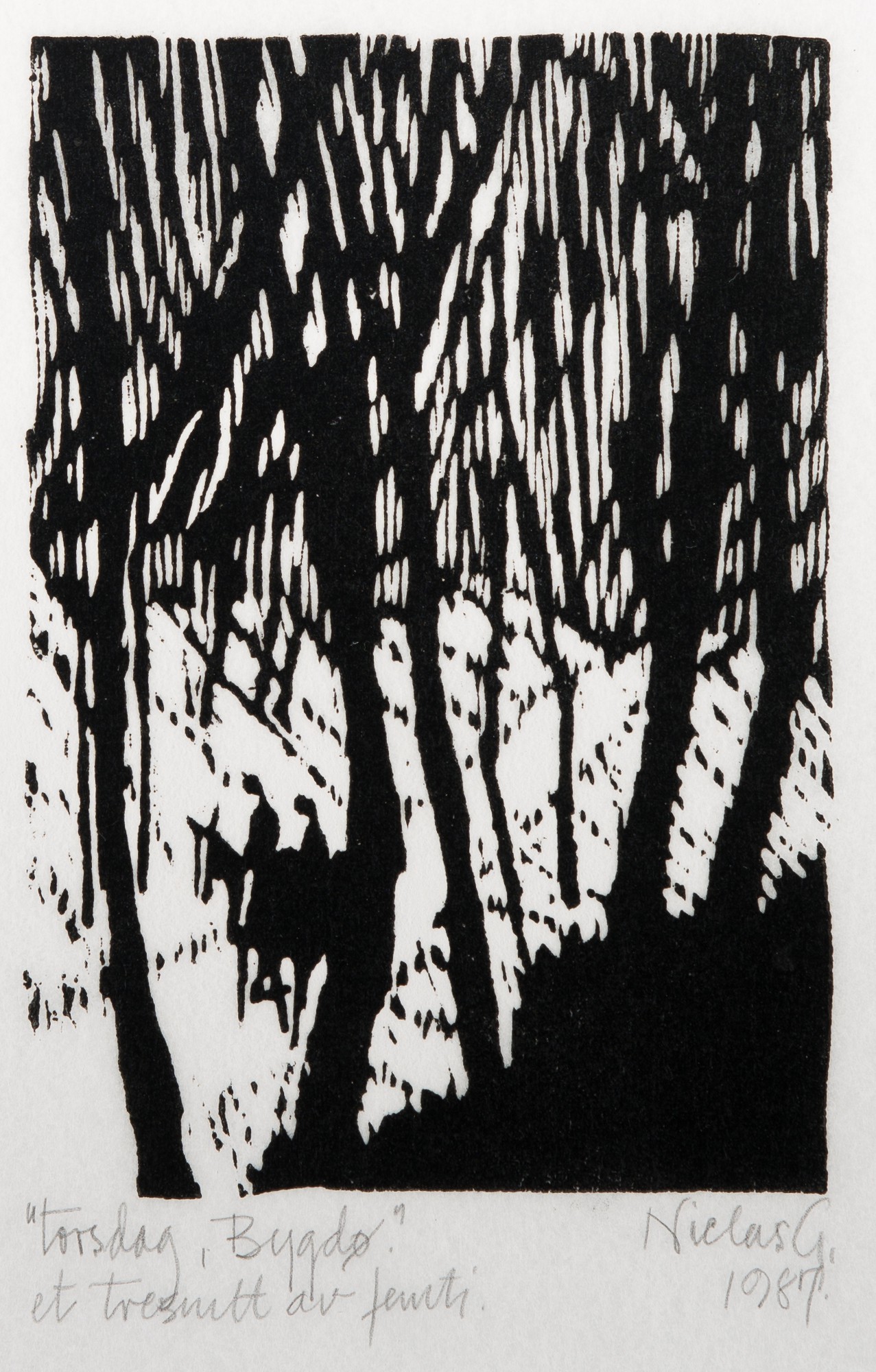 Torsdag, Bygdø (1987) — Niclas Gulbrandsen