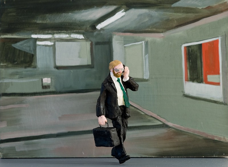 Mann i t-baneundergang (2009) — Gisle Harr