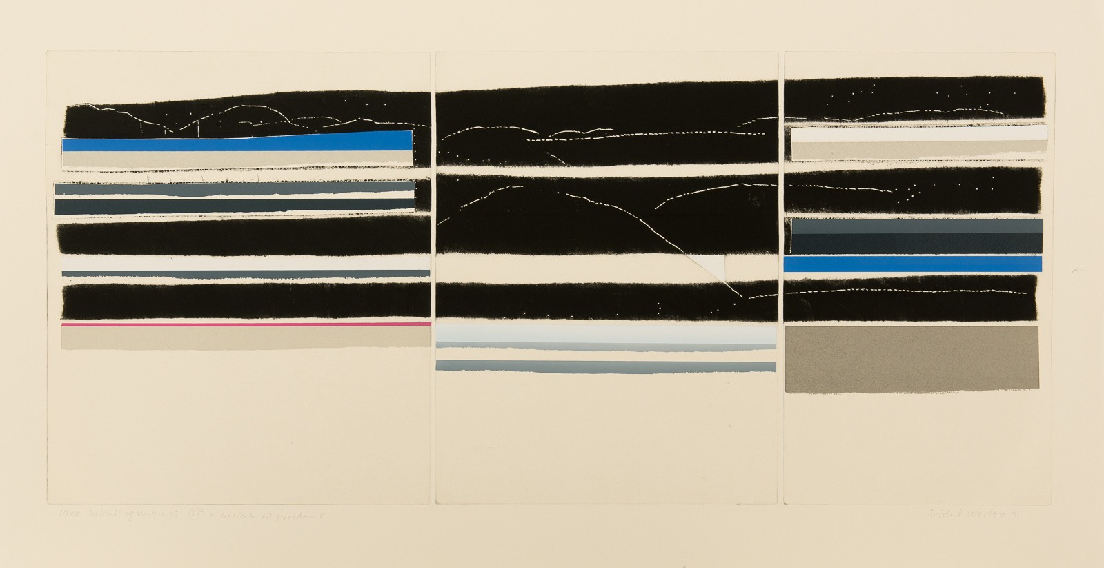 Utsikt til fjorden 8 (2000) — Sidsel Westbø