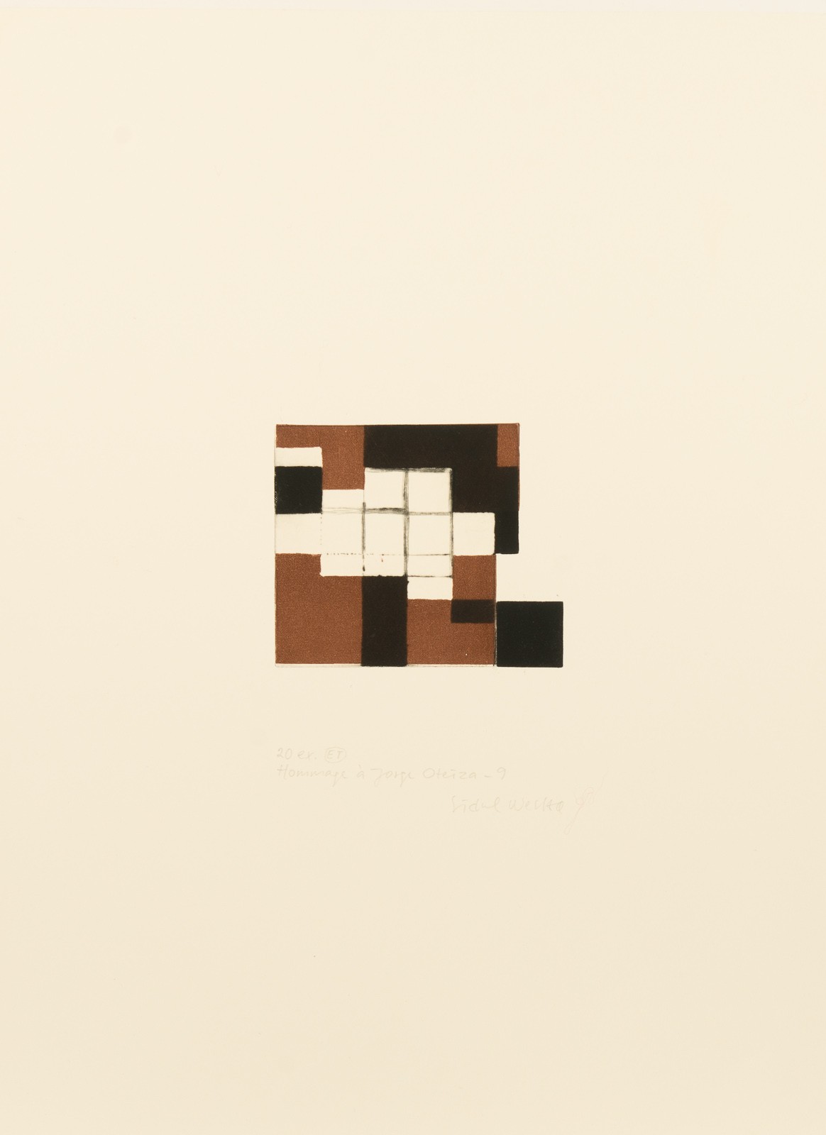 Hommage à Jorge Oteiza 9 (2000) — Sidsel Westbø
