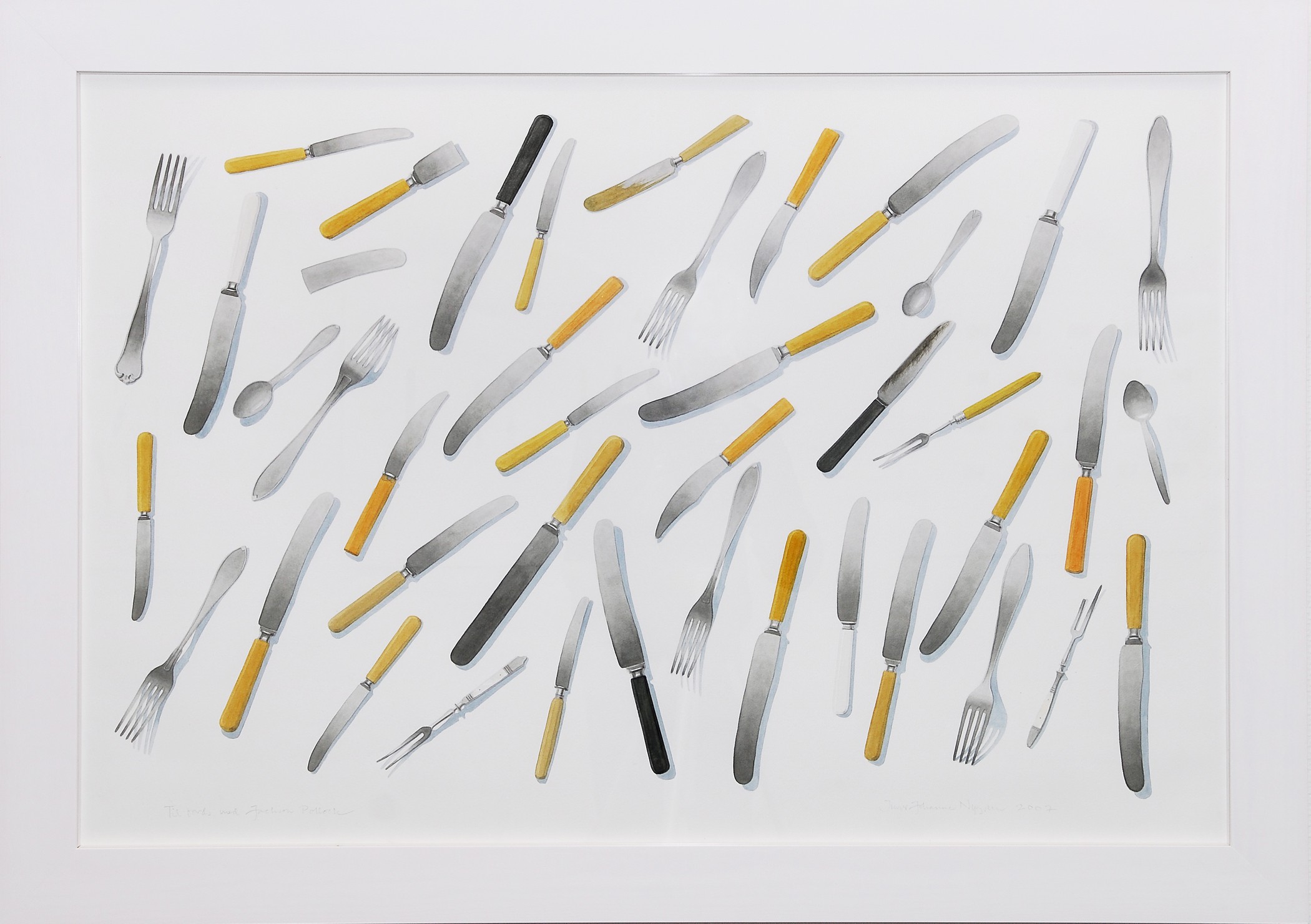 Til bords med Jackson Pollock (2007) — Inger Johanne Nygren