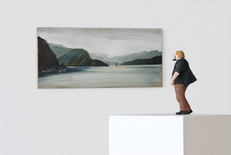 Turist i vestlandsnatur (2009) — Gisle Harr