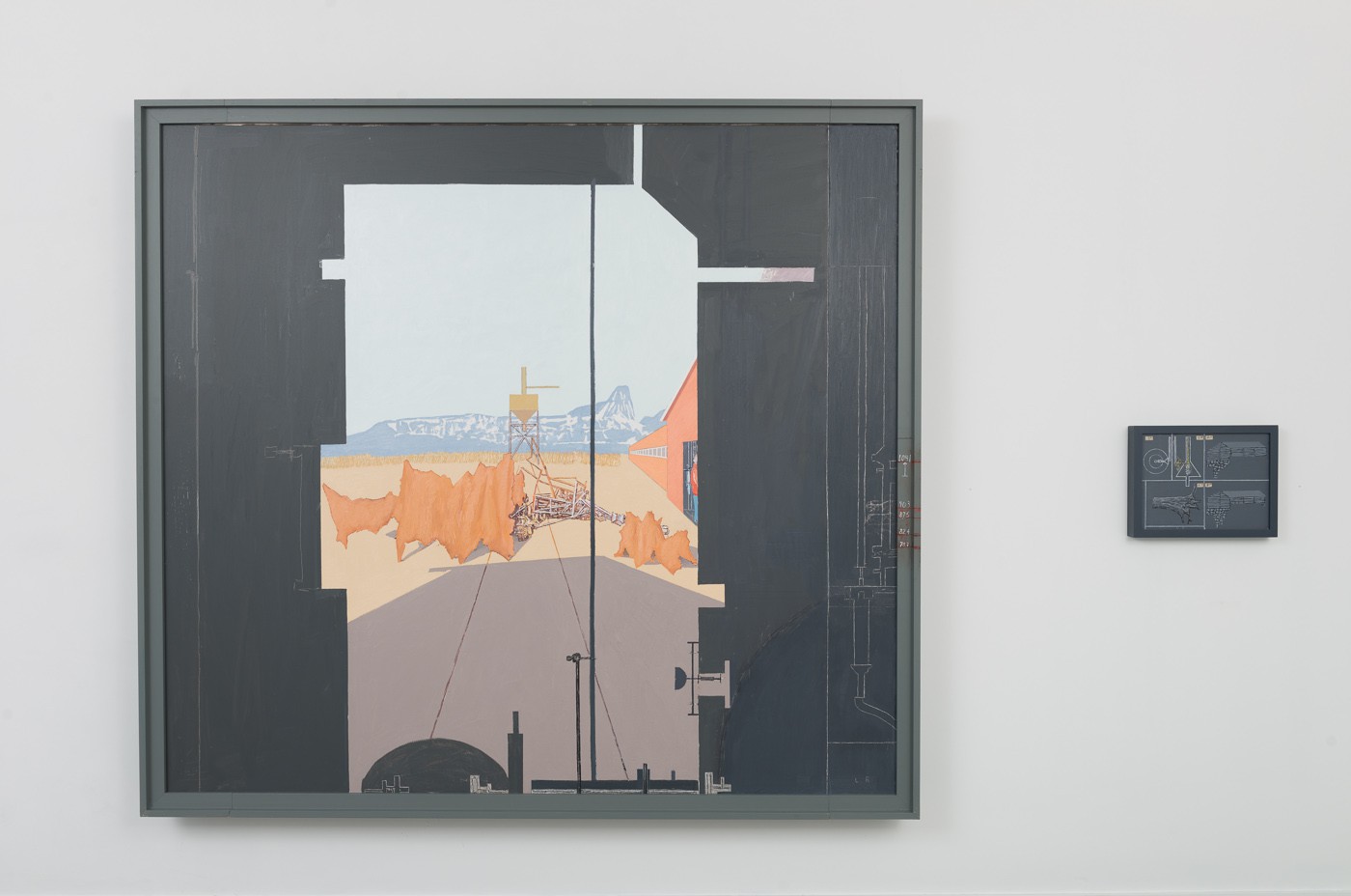 Utsyn mot fjellene og Natt (2017) — Leonard Rickhard