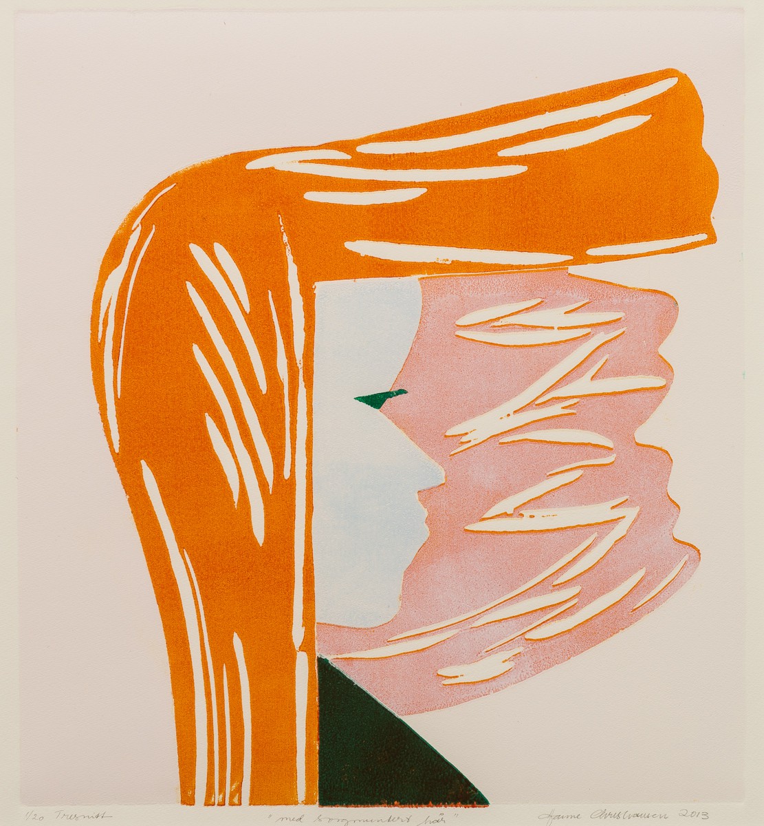 Med sorgmuntert hår (2012) — Hanne Christiansen