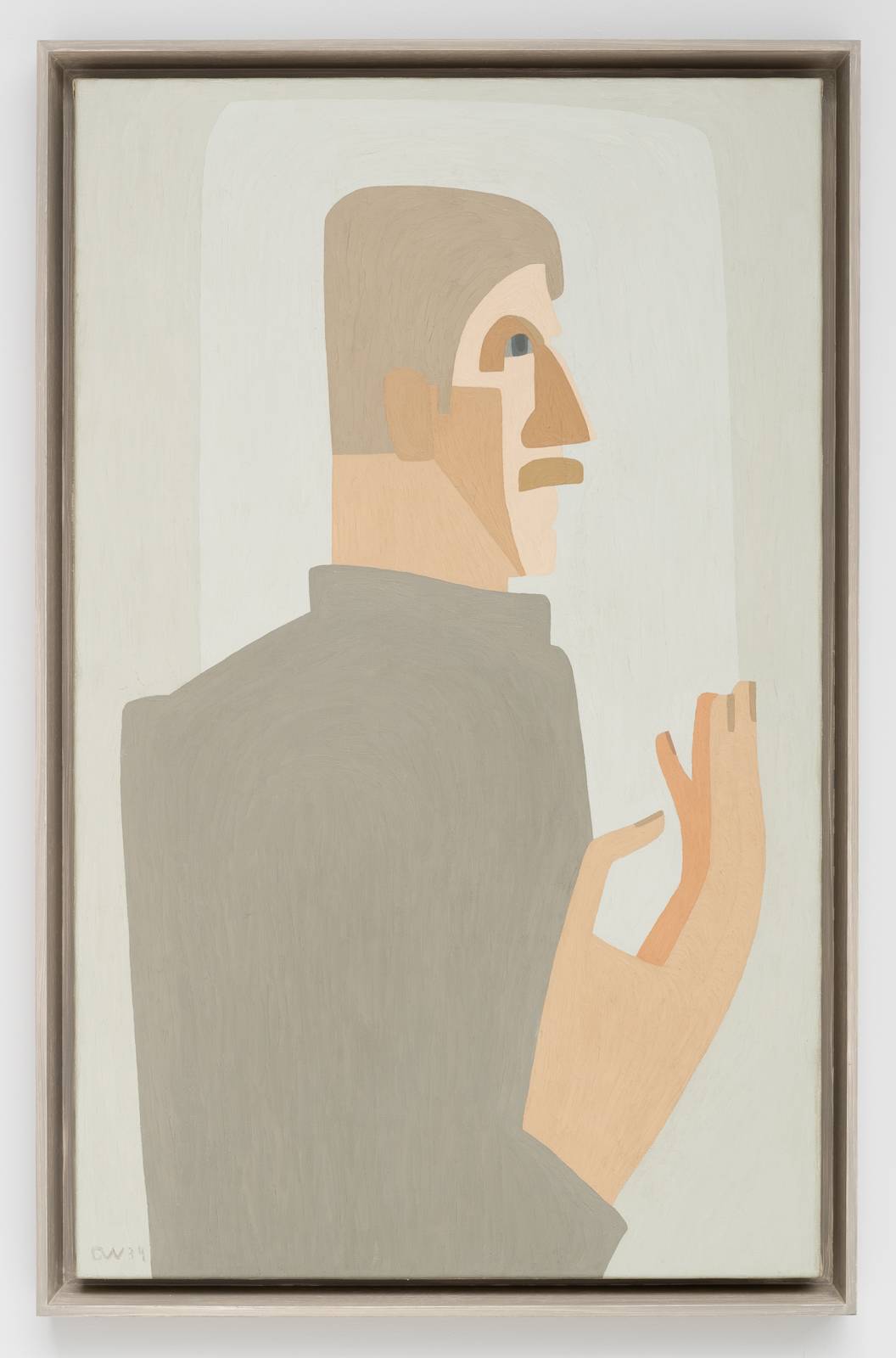 Kunstner Charlotte Wankel. Tittel: Portrett av Henrik Sørensen (1934) — Hege Nyborg
