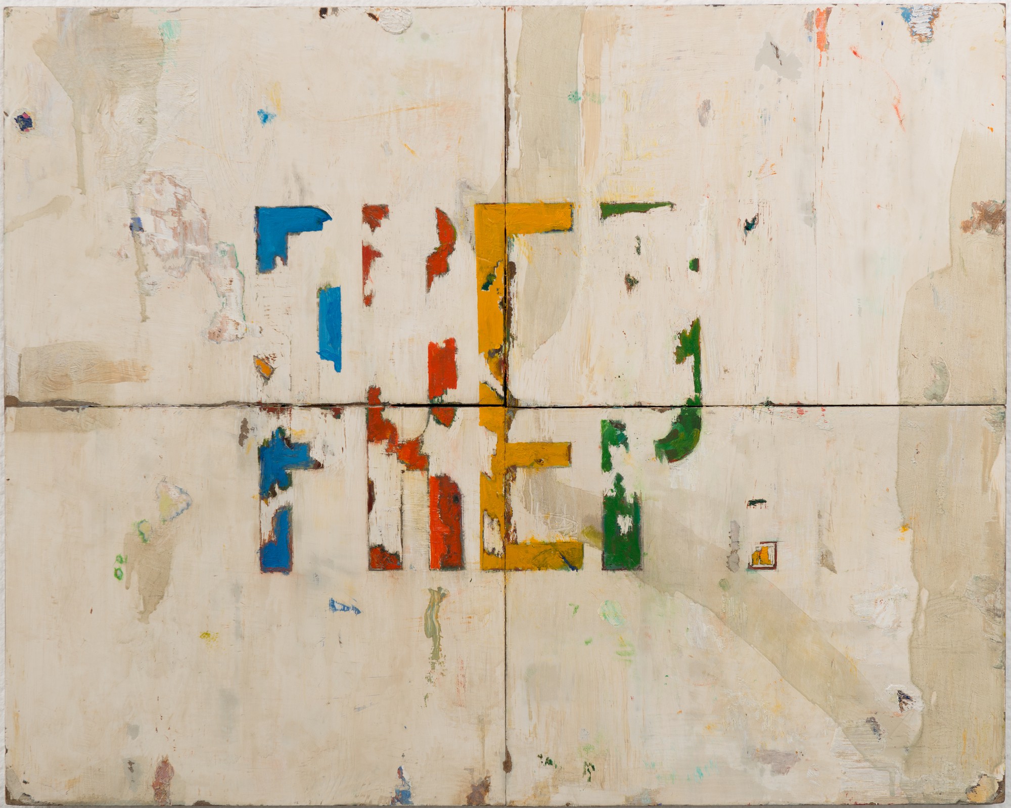 Faded prep sign (2015) — Arvid Pettersen