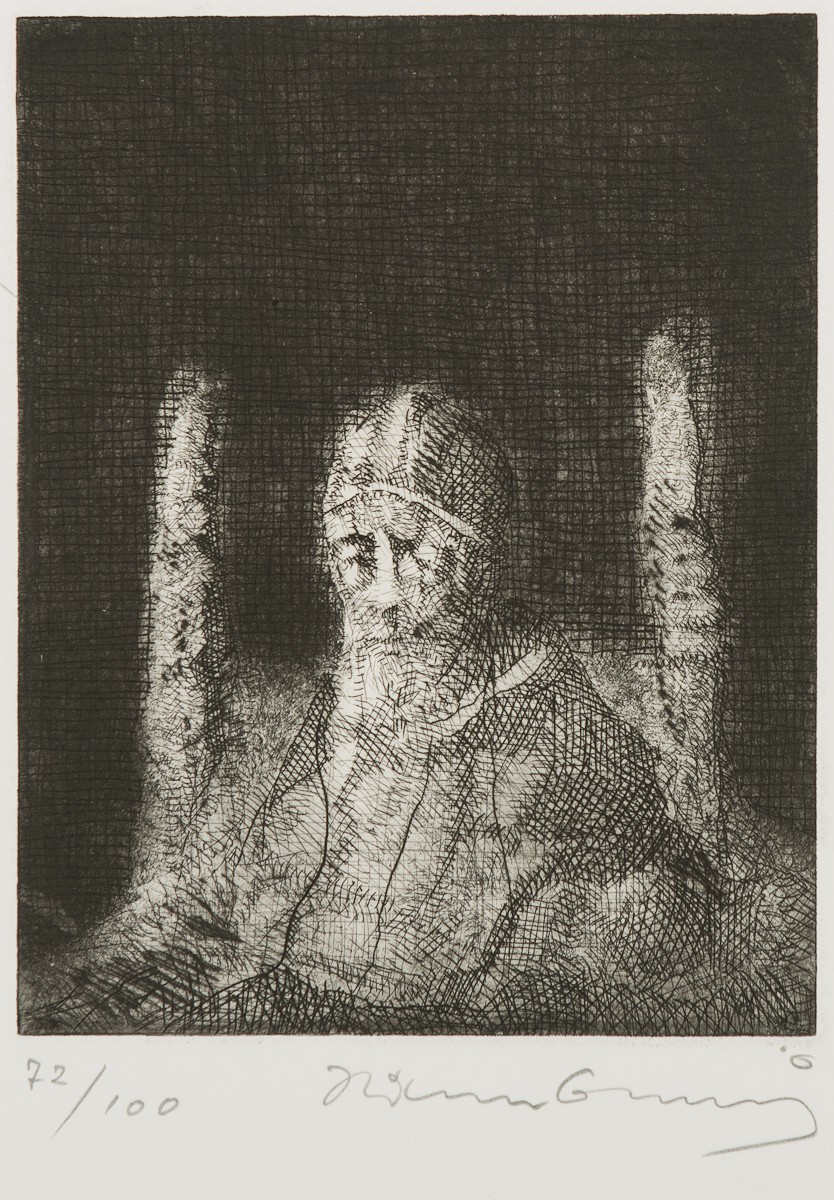 Vår (paveportrett) (2011) — Håkon Gullvåg