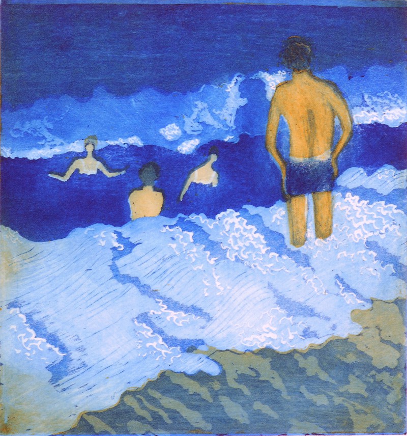 Blå ocean II (2009) — Birgit S. Jakobsen