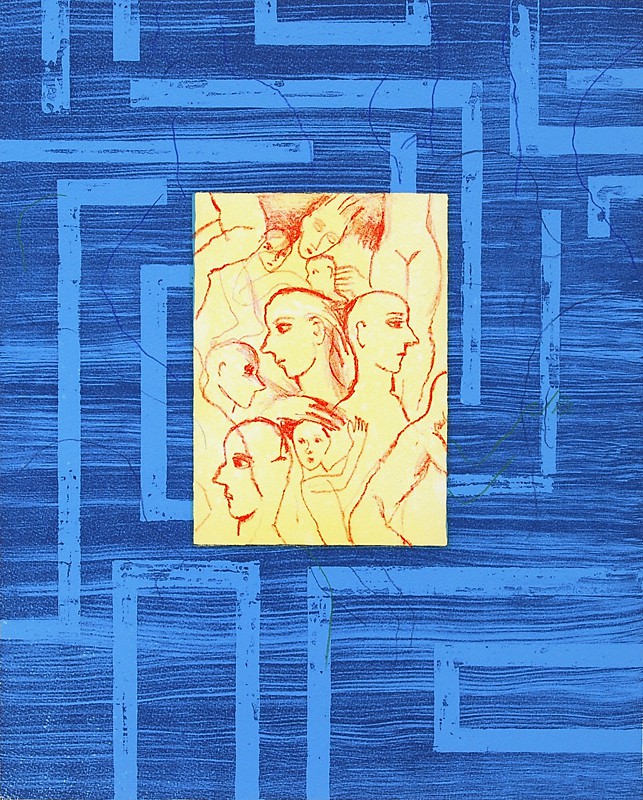 Bilde og blå labyrint (2010) — Johanne Marie Hansen-Krone