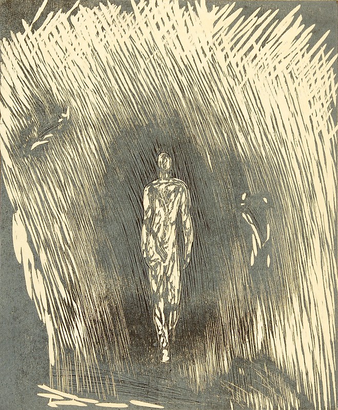 Gående mann (2008) — Louise Dahm Hedemark