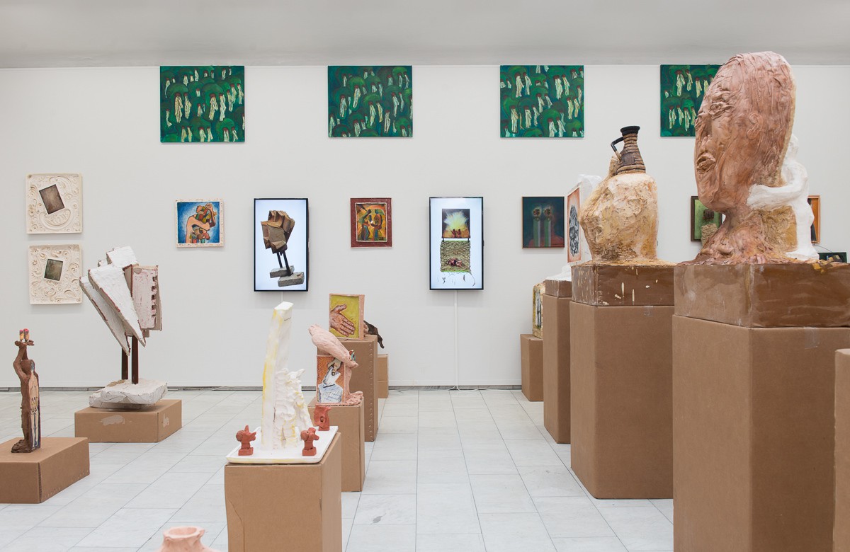 Installasjonsfoto fra utstillingen (2017) — Steinar Haga Kristensen