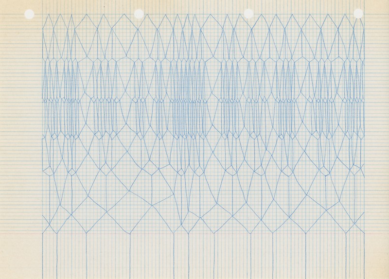 Blyant på ruteark (2009) — Tina Jonsbu