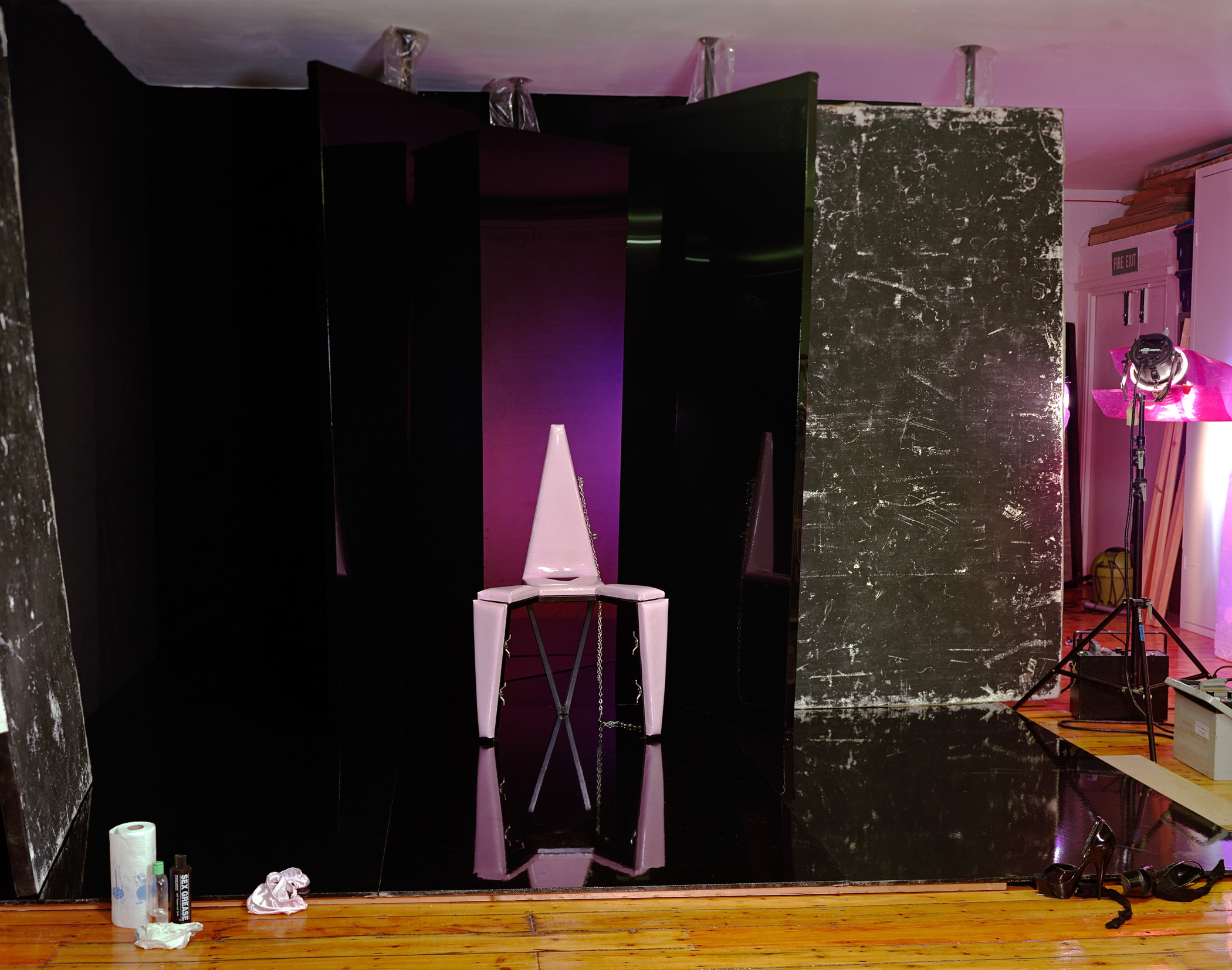 Pink Chair Set (2007) — Jo Broughton