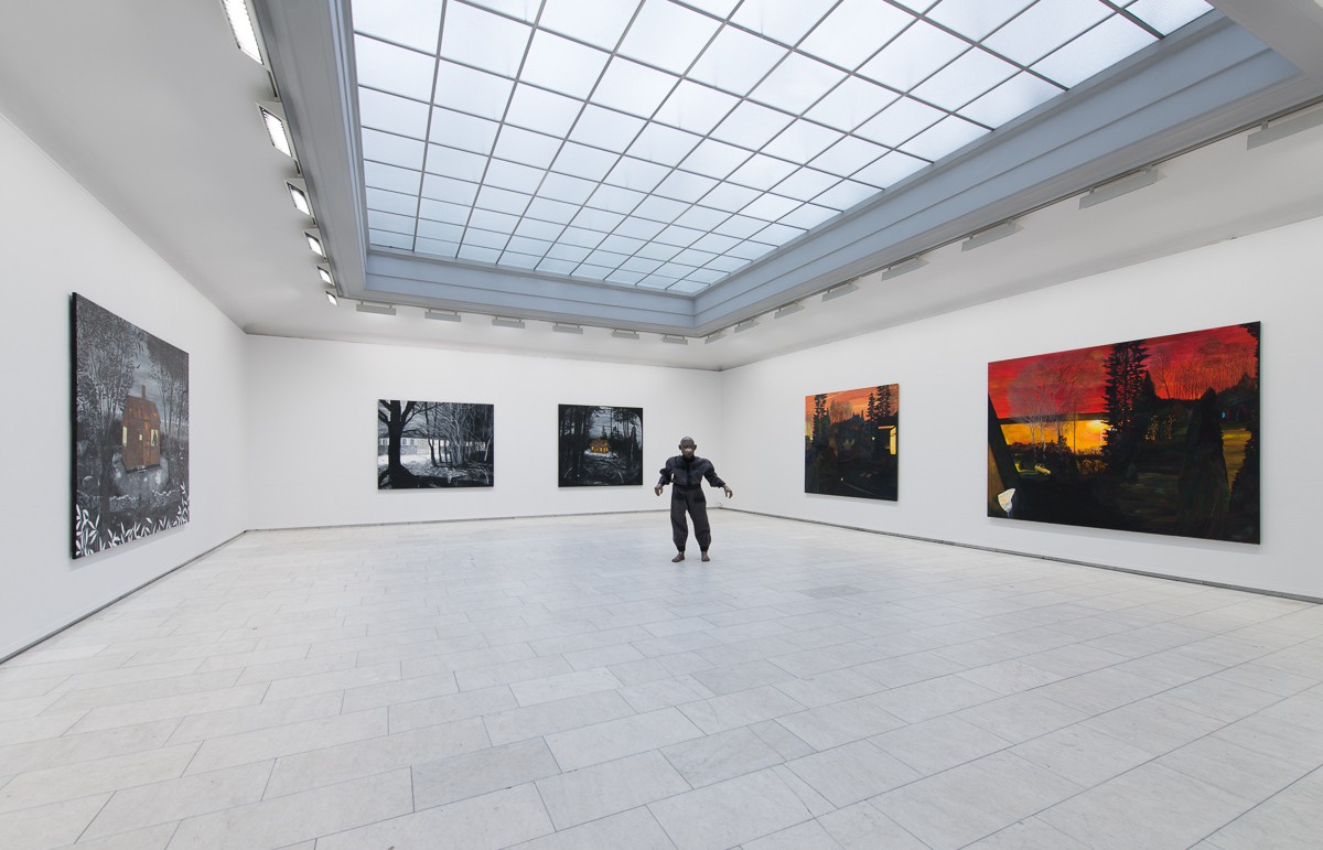 Oversiktsbilde fra utstillingen (2015) — Edgar Ballo