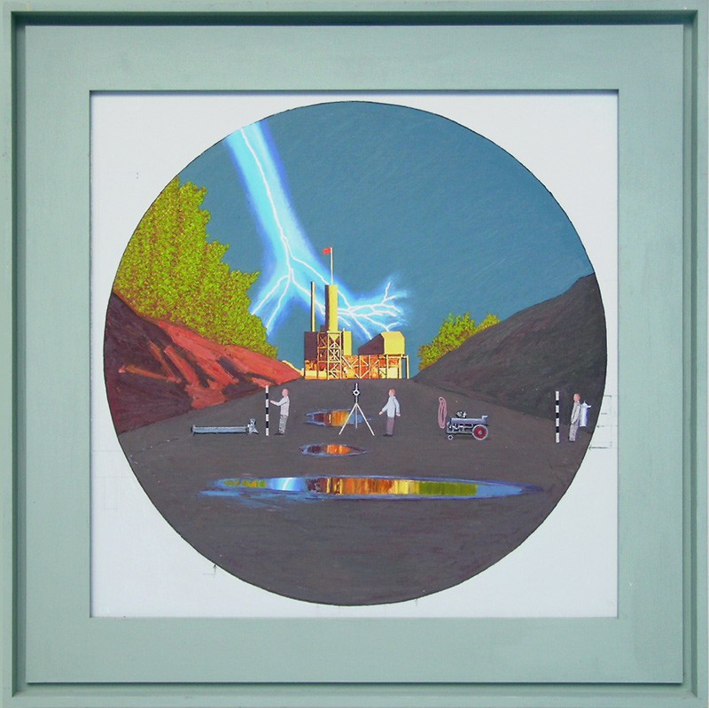 Lynnedslag, asfaltverket (2004) — Leonard Rickhard