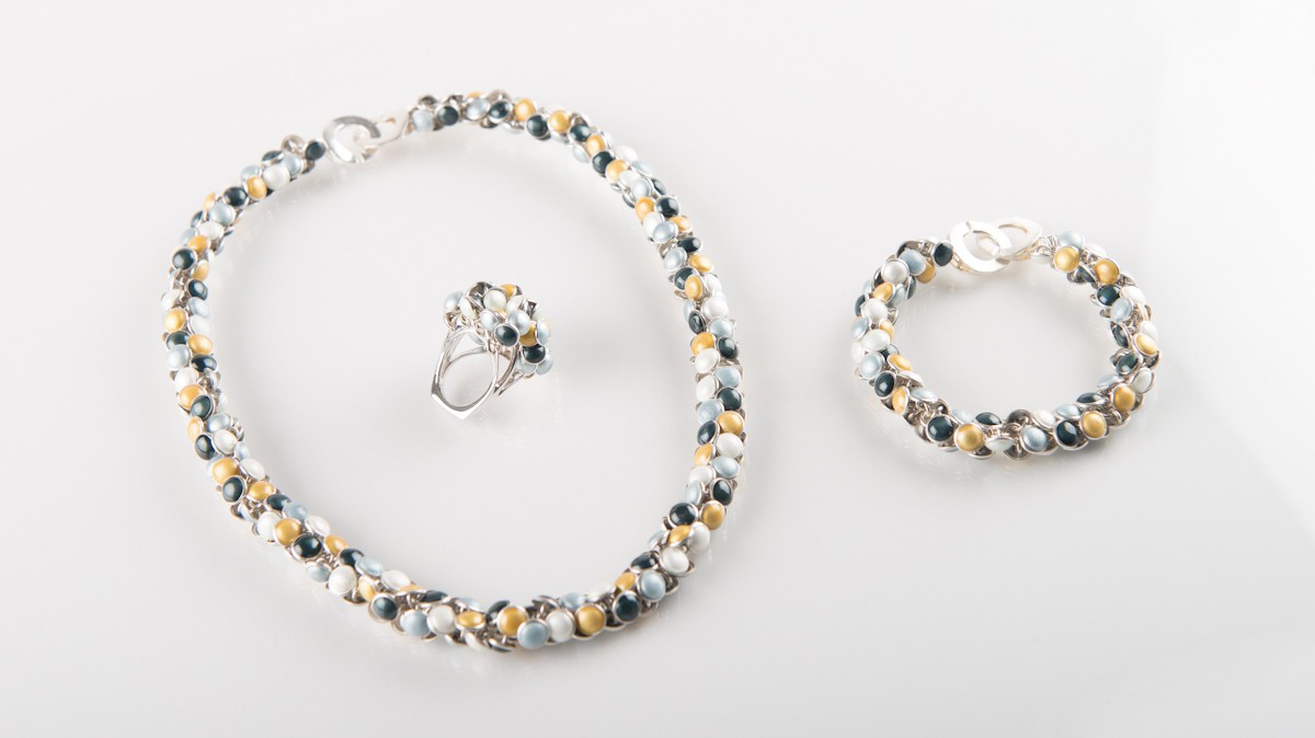 Halskjede, ring og armbånd (2013) — Kathrine Lindman