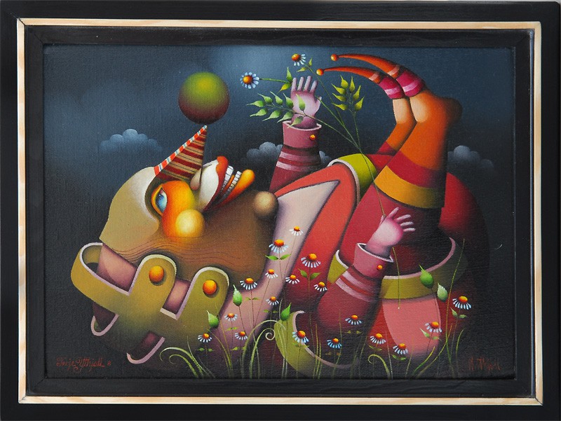 Med blomster (2008) — Terje Ythjall