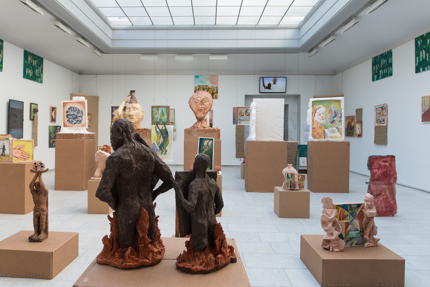 Installasjonsfoto fra utstillingen (2017) — Steinar Haga Kristensen