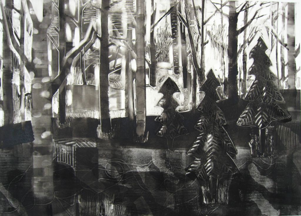 Skogsinteriør (2009) — Gro Hege Bergan