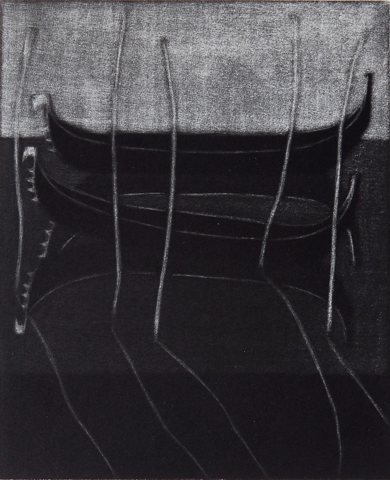 Båter i Venezia (2009) — Vigdis Bøyding