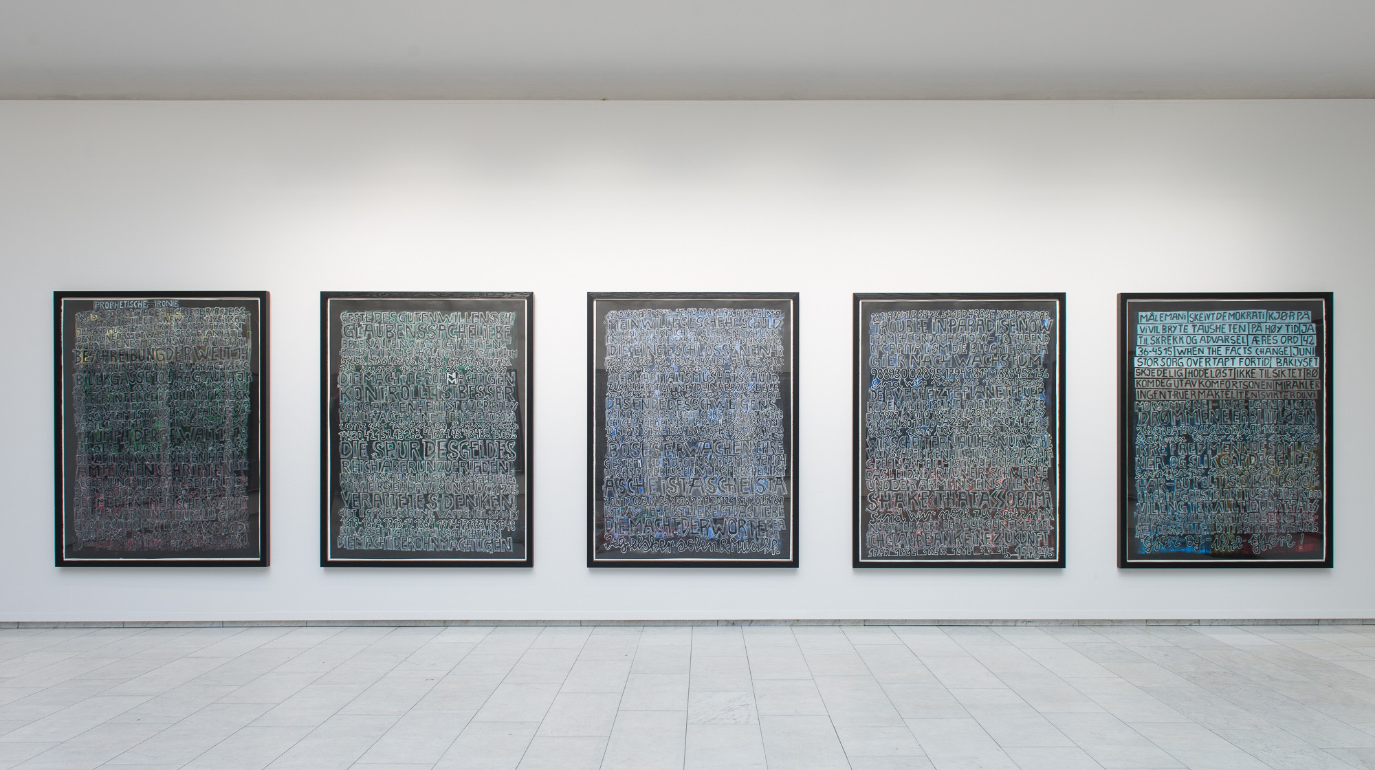 Oversiktsbilde fra utstillingen (2016) — Willibald Storn