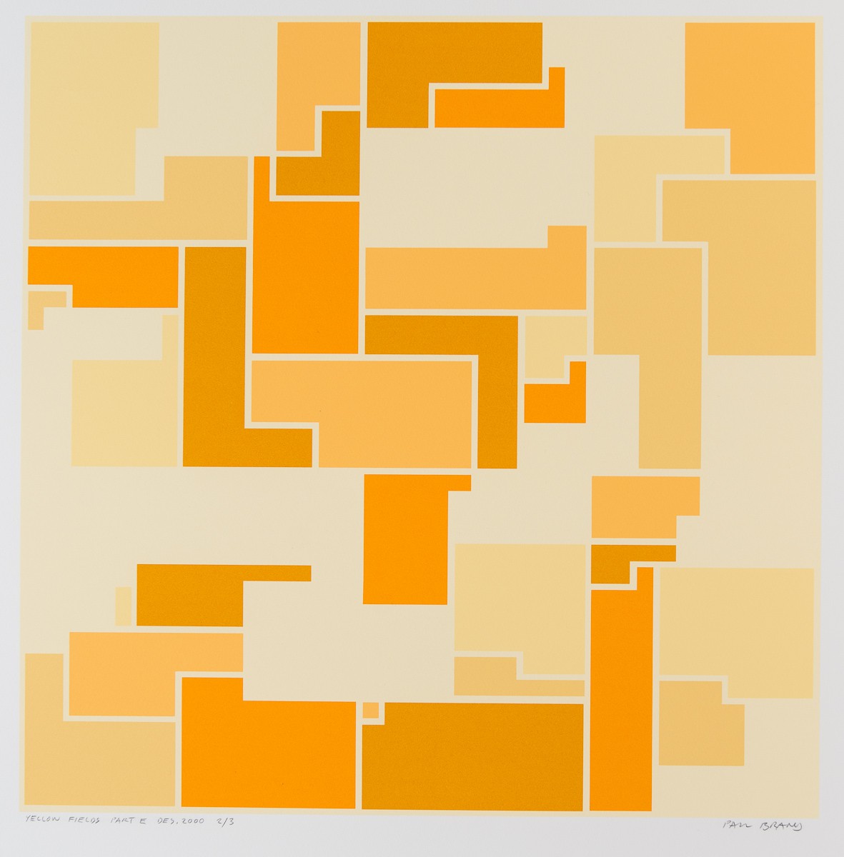 Yellow Fields, part E, desember 2000 (2000) — Paul Brand
