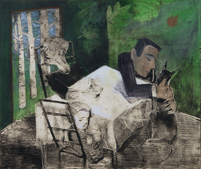 Familie rundt bordet (2009) — Gro Hege Bergan