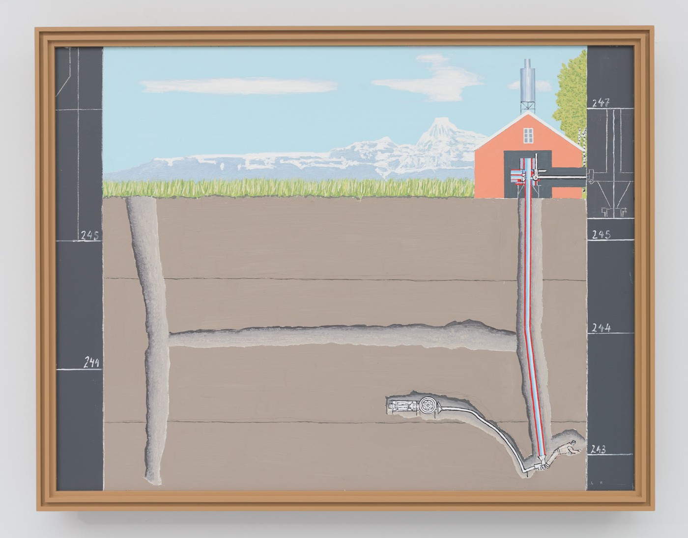 Landskap ved høysommer (2017) — Leonard Rickhard