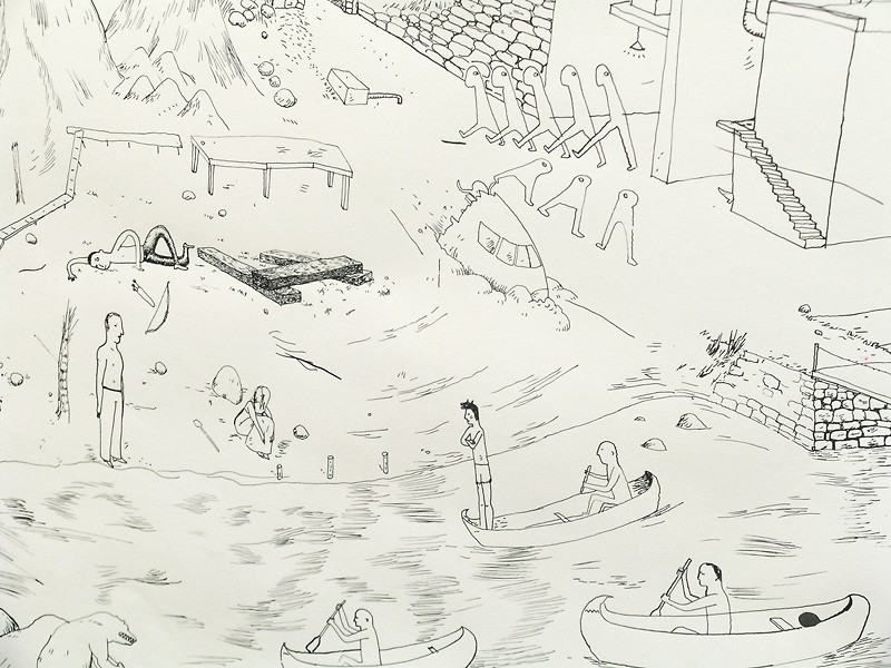 Hello.....Midstream Ron (2004) — Øyvind Torseter