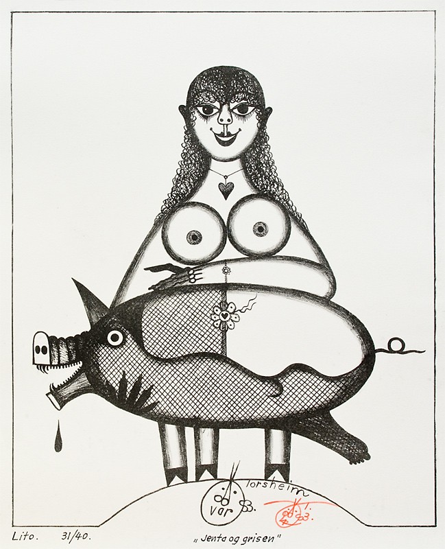 Jenta og grisen (2003) — Oddvar Torsheim