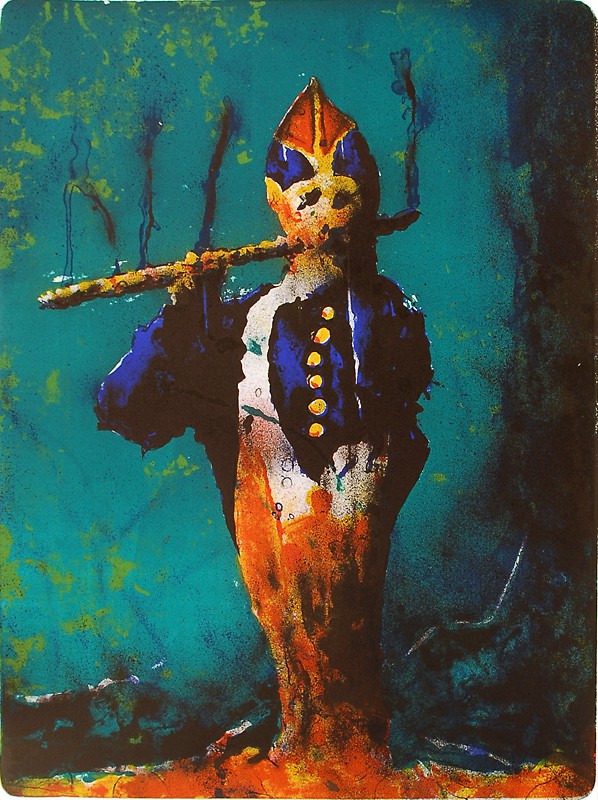 Fløytespiller (2008) — Håkon Gullvåg