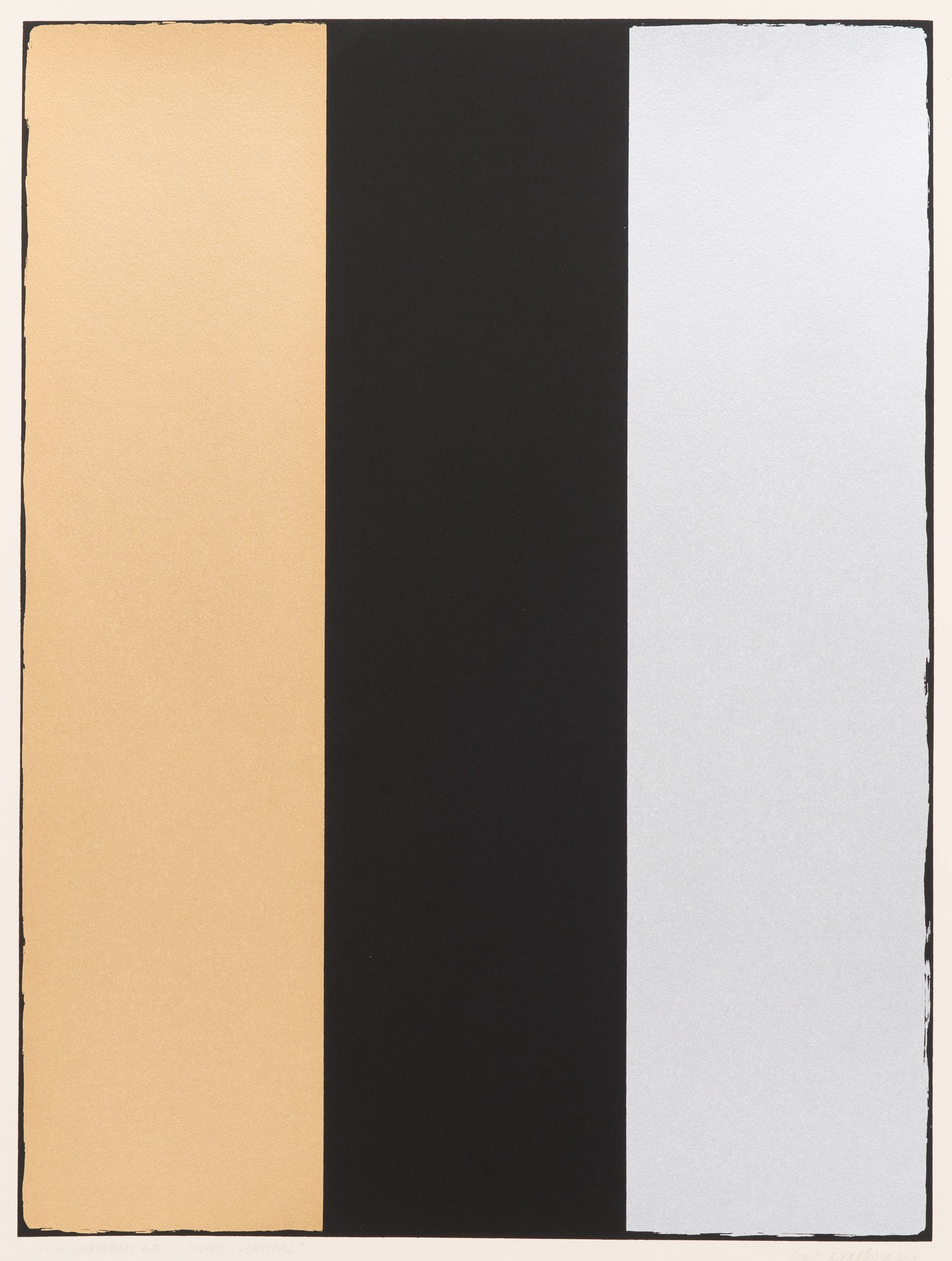 Svart vertikal (1990) — Terje Roalkvam