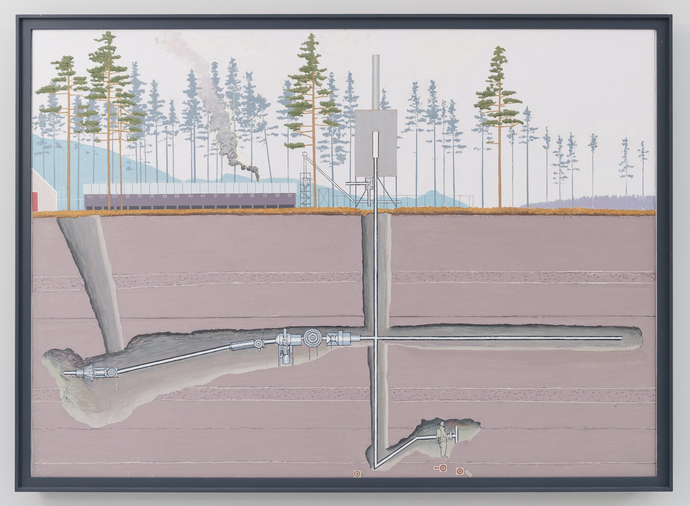 Landskap ved disig morgen (2017) — Leonard Rickhard