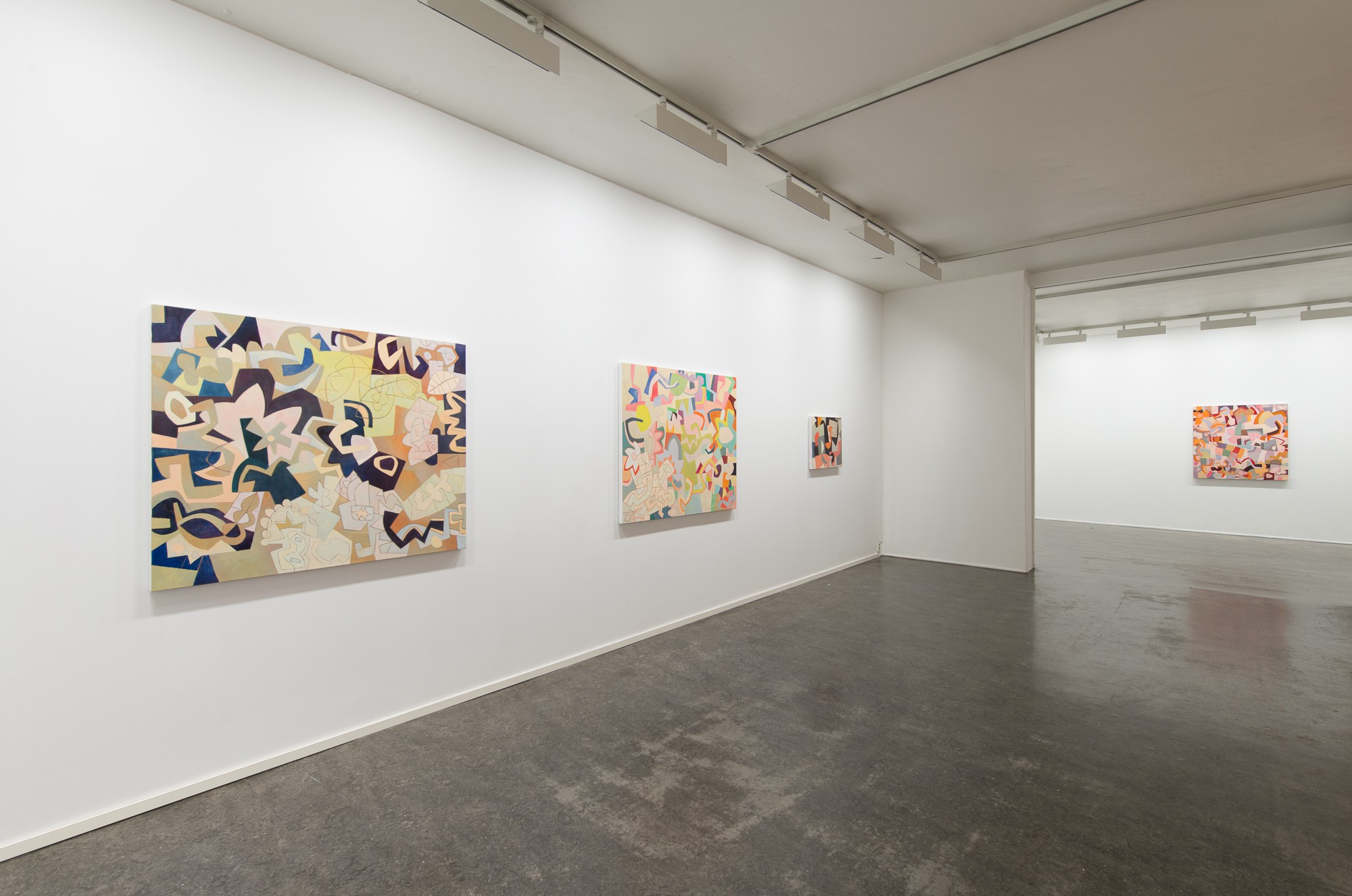 Oversiktsbilde fra utstillingen (2014) — Karl Hansen