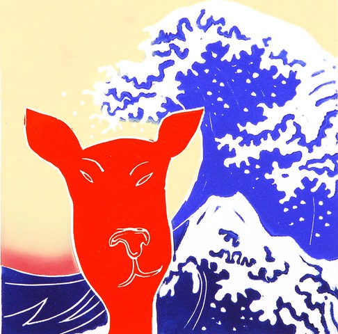 Molly hos Hokusai (2008) — Søssa Magnus