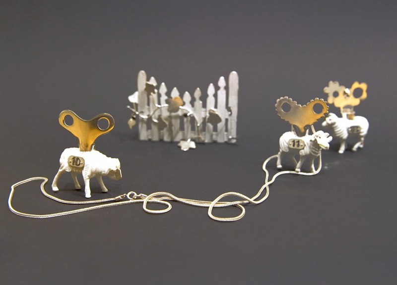 Sheep over the gate (2006) — Hilde Dramstad