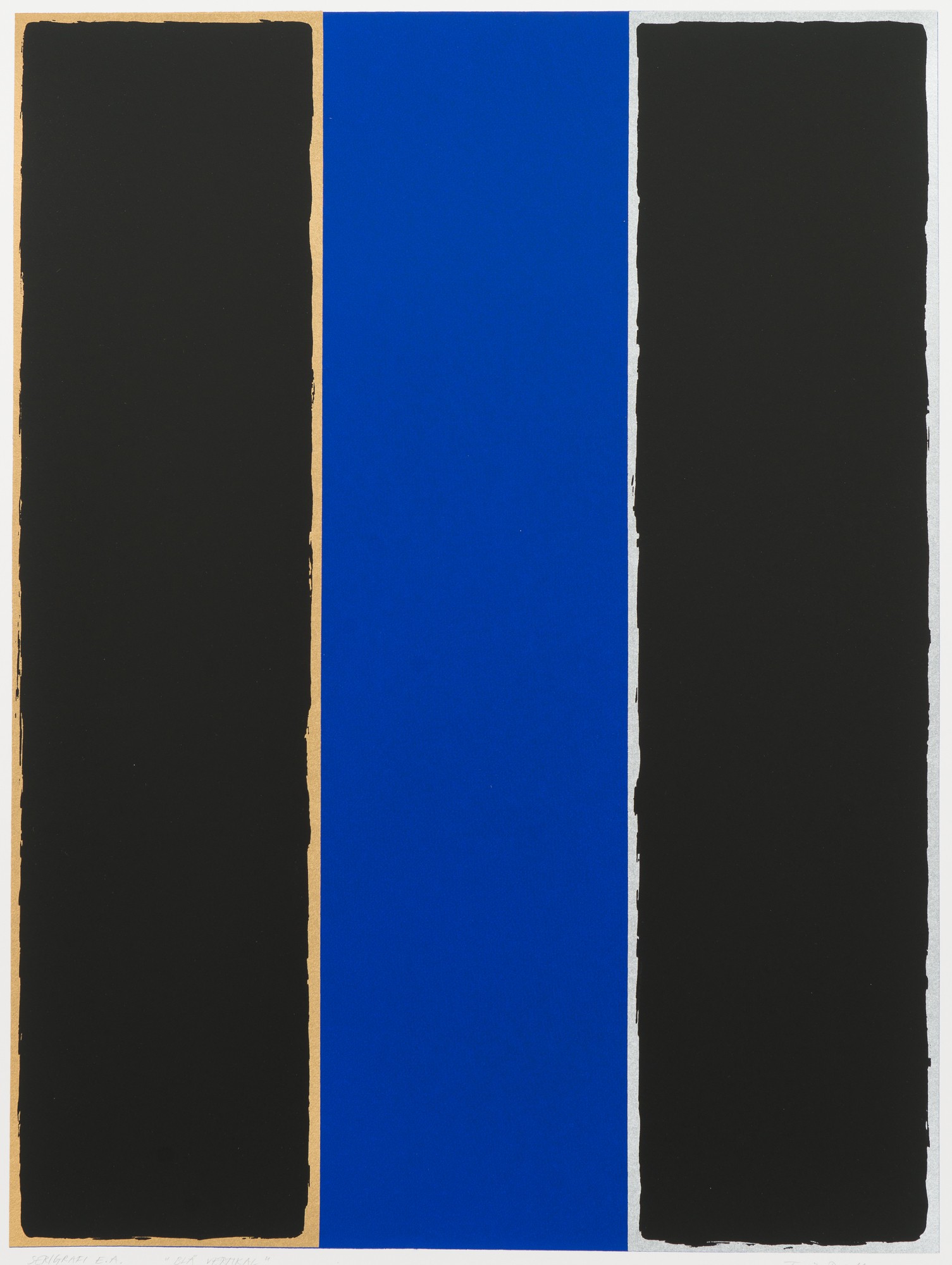 Blå vertikal (1990) — Terje Roalkvam