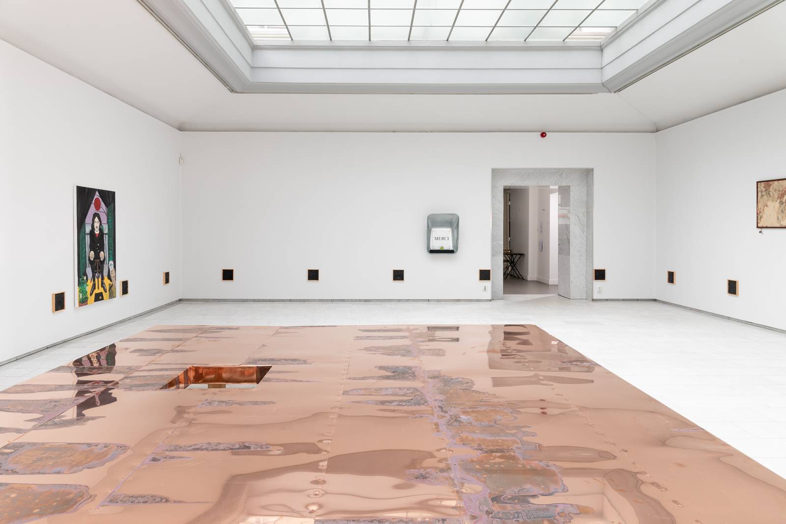 Installasjonsbilde `Bohemia (in the Gesture of Swimming or Praying) (2020) — Marius Engh